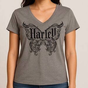 Harley Davidson Honolulu Hawaii GrayTee M